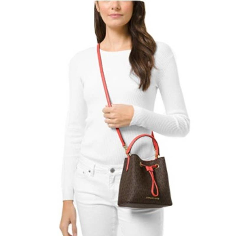 Michael Kors Women's SURI Small Logo Crossbody Bag - Picture 3 of 3